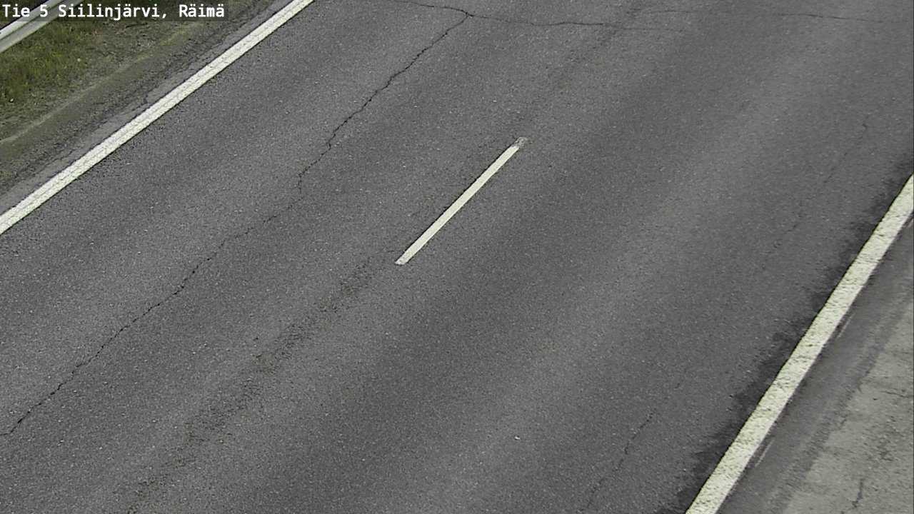 Weather Camera Image Road Siilinjärvi, Räimä, Siilinjärvi, Pohjois-Savo