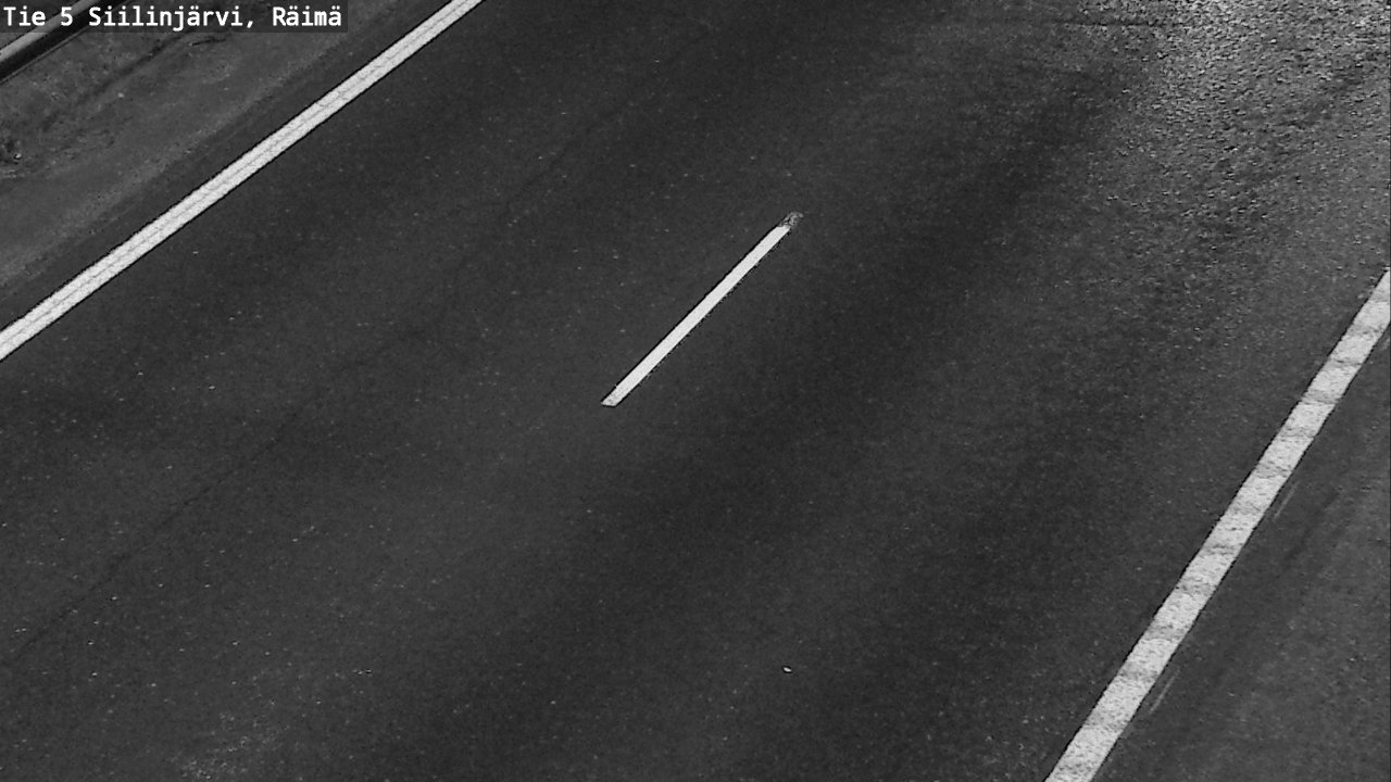 Weather Camera Image Road Siilinjärvi, Räimä, Siilinjärvi, Pohjois-Savo