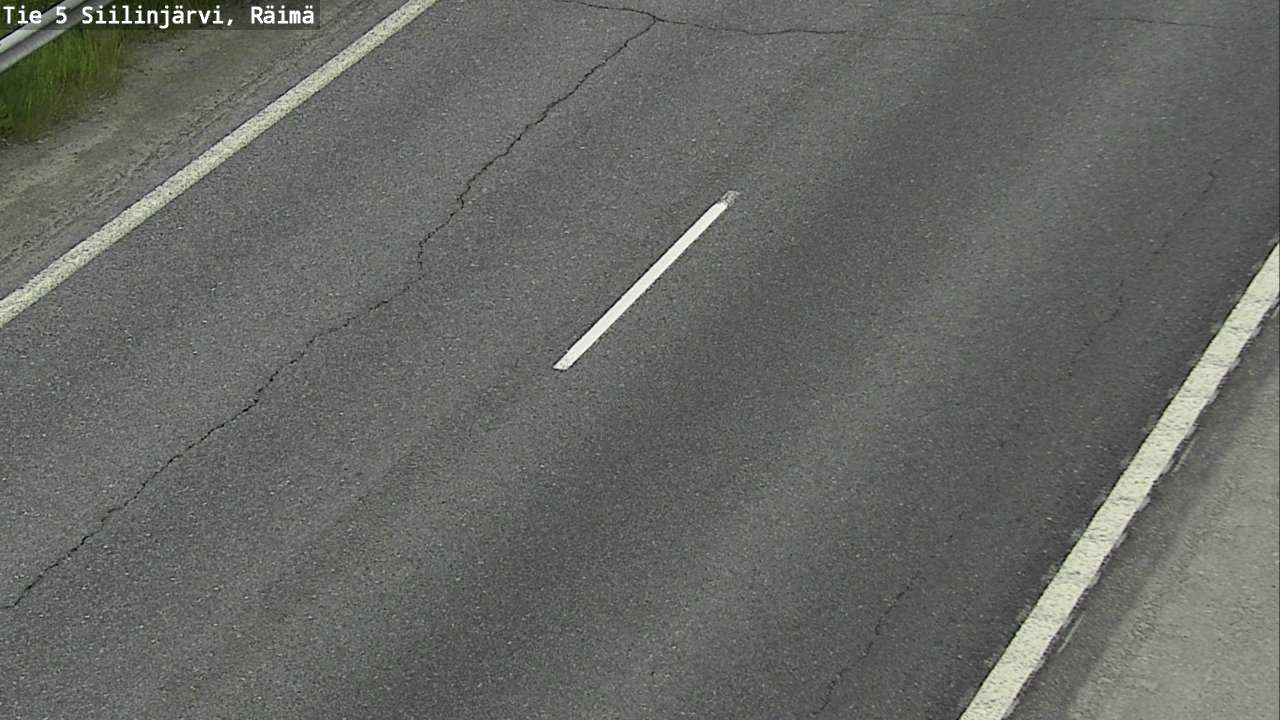 Weather Camera Image Road Siilinjärvi, Räimä, Siilinjärvi, Pohjois-Savo