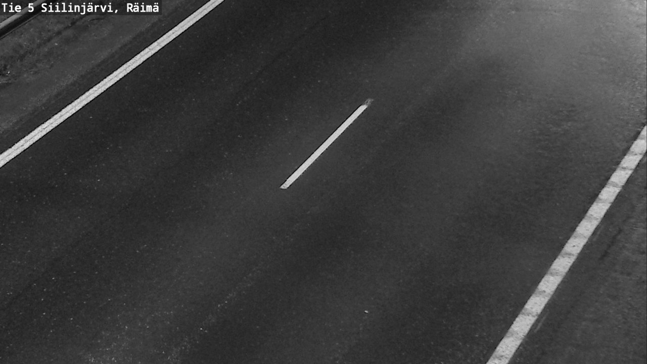 Weather Camera Image Road Siilinjärvi, Räimä, Siilinjärvi, Pohjois-Savo