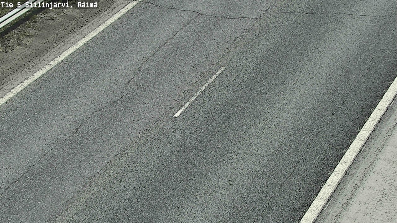 Weather Camera Image Road Siilinjärvi, Räimä, Siilinjärvi, Pohjois-Savo