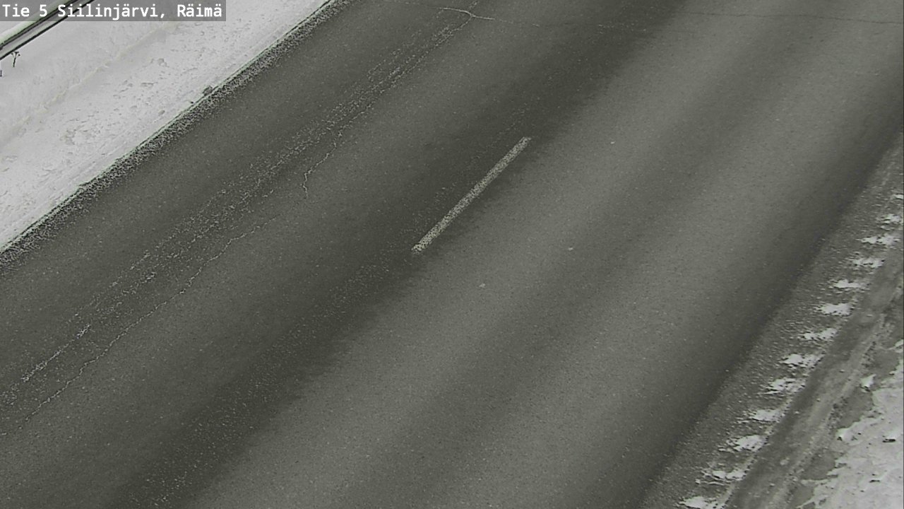 Weather Camera Image Väg 5 Siilinjärvi, Räimä, Siilinjärvi, Pohjois-Savo