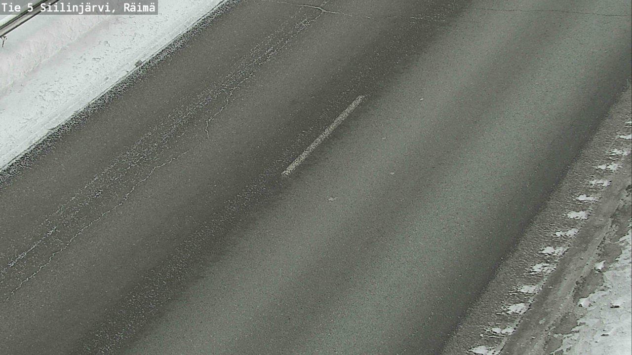 Weather Camera Image Väg 5 Siilinjärvi, Räimä, Siilinjärvi, Pohjois-Savo