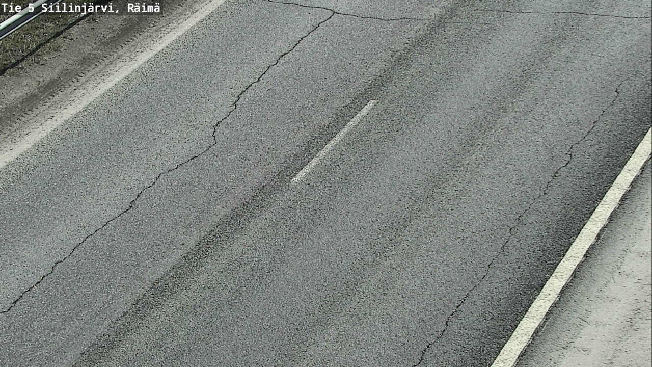 Weather Camera Image Road Siilinjärvi, Räimä, Siilinjärvi, Pohjois-Savo