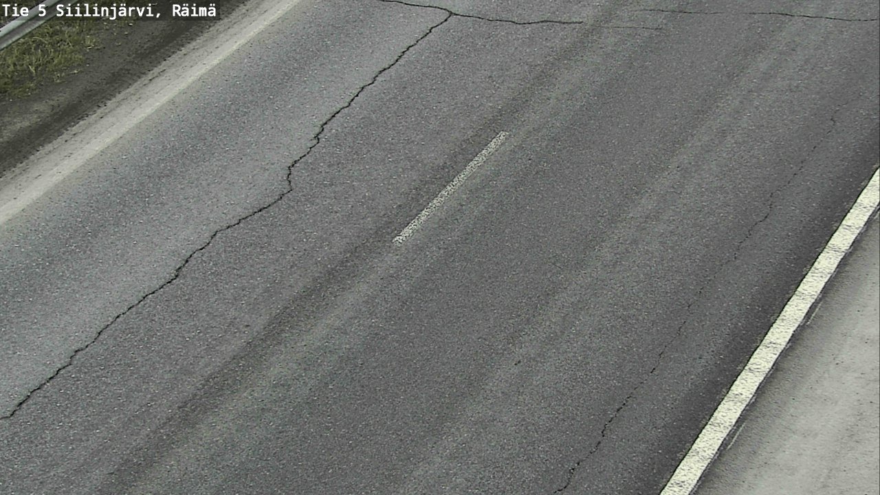 Weather Camera Image Road Siilinjärvi, Räimä, Siilinjärvi, Pohjois-Savo