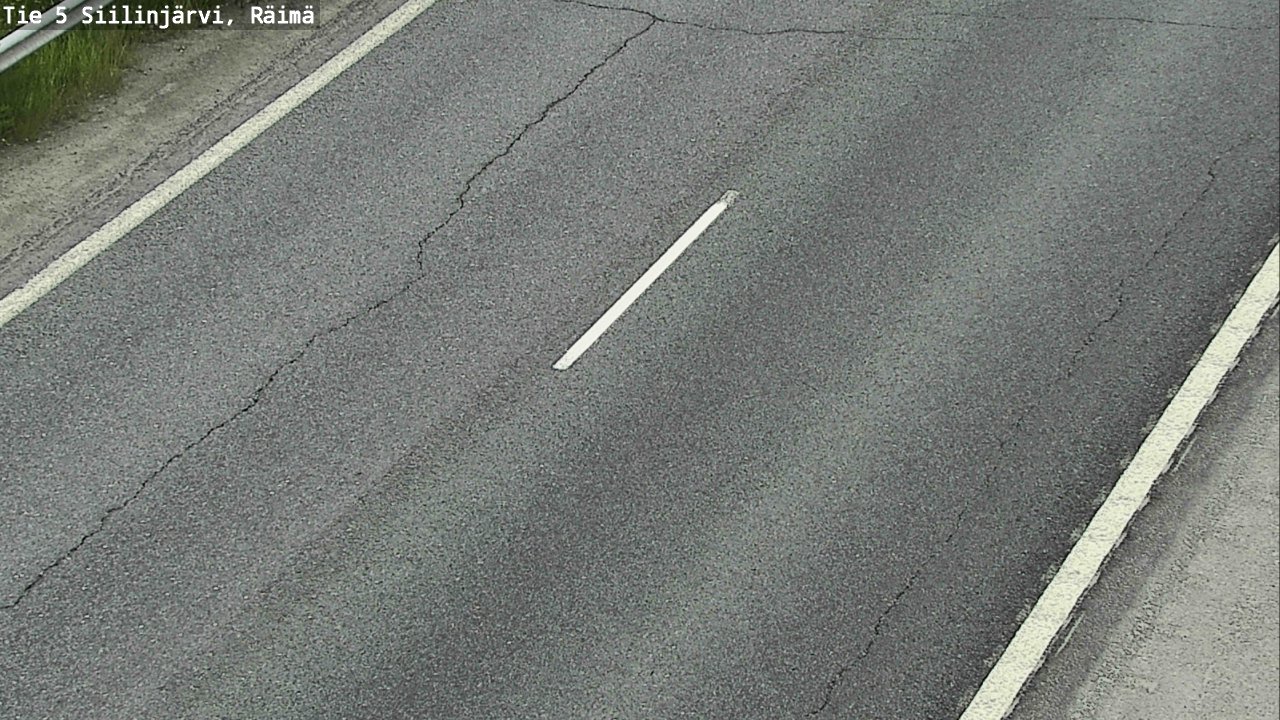 Weather Camera Image Road Siilinjärvi, Räimä, Siilinjärvi, Pohjois-Savo