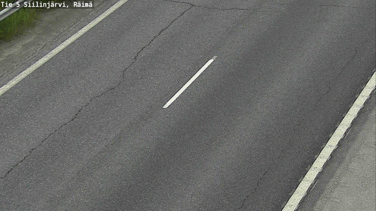 Weather Camera Image Road Siilinjärvi, Räimä, Siilinjärvi, Pohjois-Savo