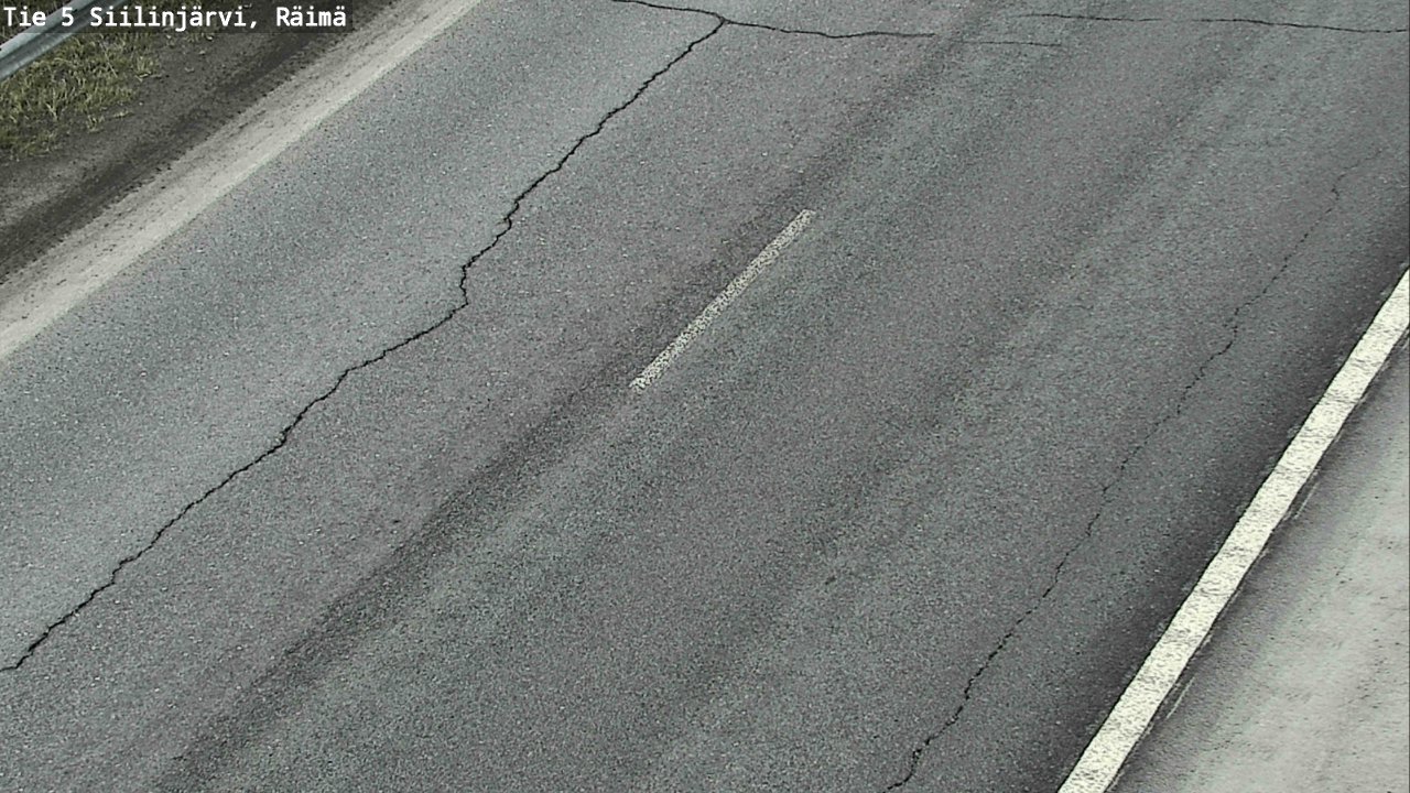 Weather Camera Image Road Siilinjärvi, Räimä, Siilinjärvi, Pohjois-Savo
