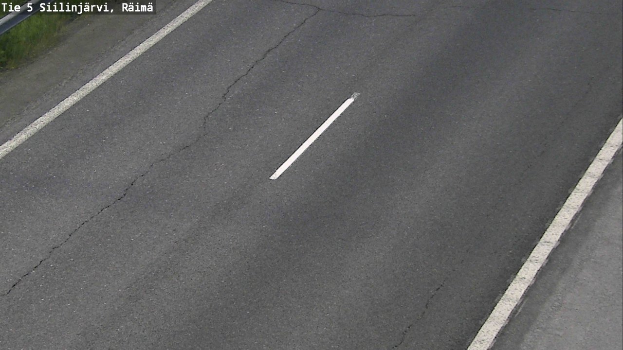 Weather Camera Image Road Siilinjärvi, Räimä, Siilinjärvi, Pohjois-Savo