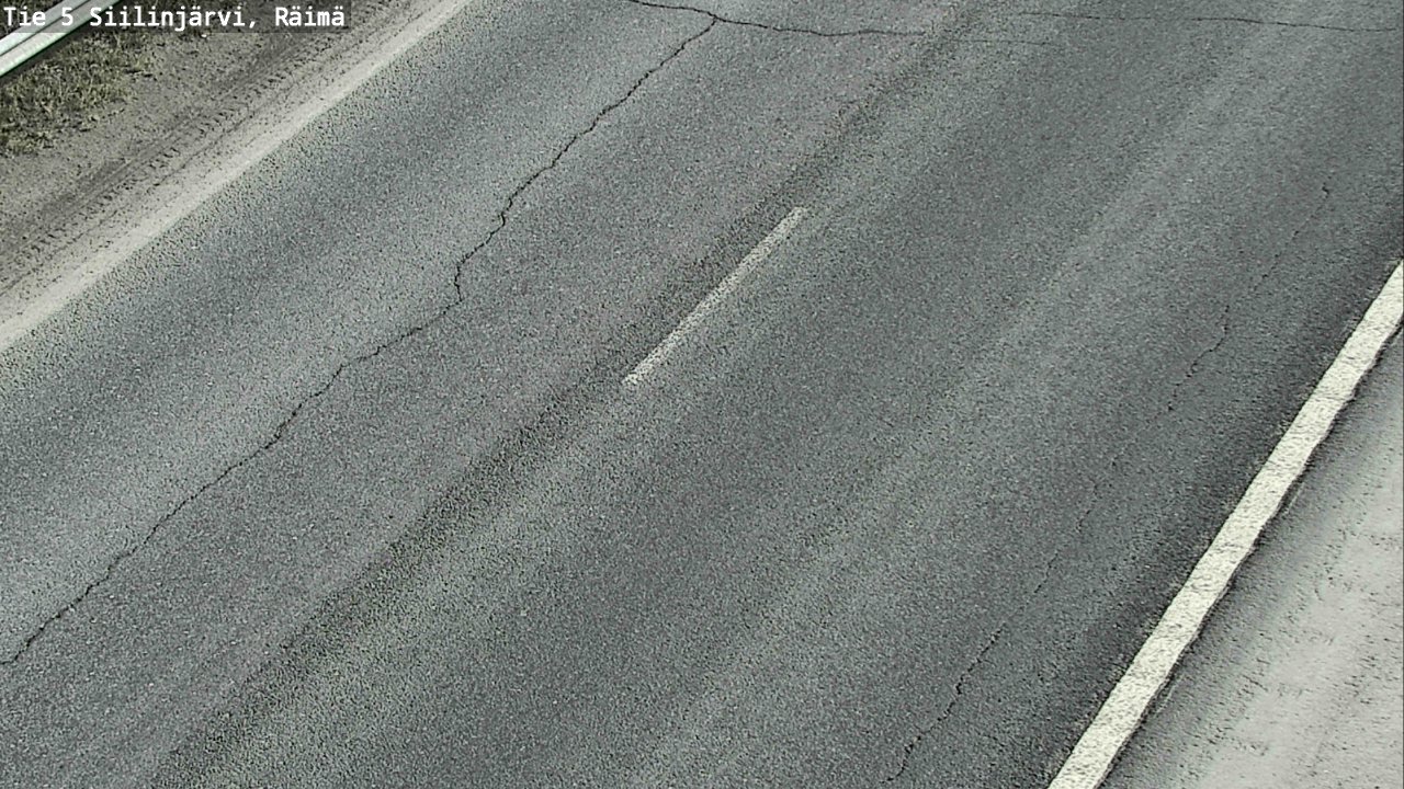 Weather Camera Image Road Siilinjärvi, Räimä, Siilinjärvi, Pohjois-Savo