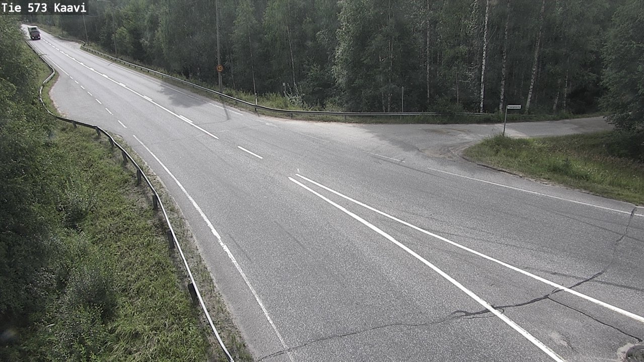 Weather Camera Image Road 573 Kaavi, Kaavi, Pohjois-Savo