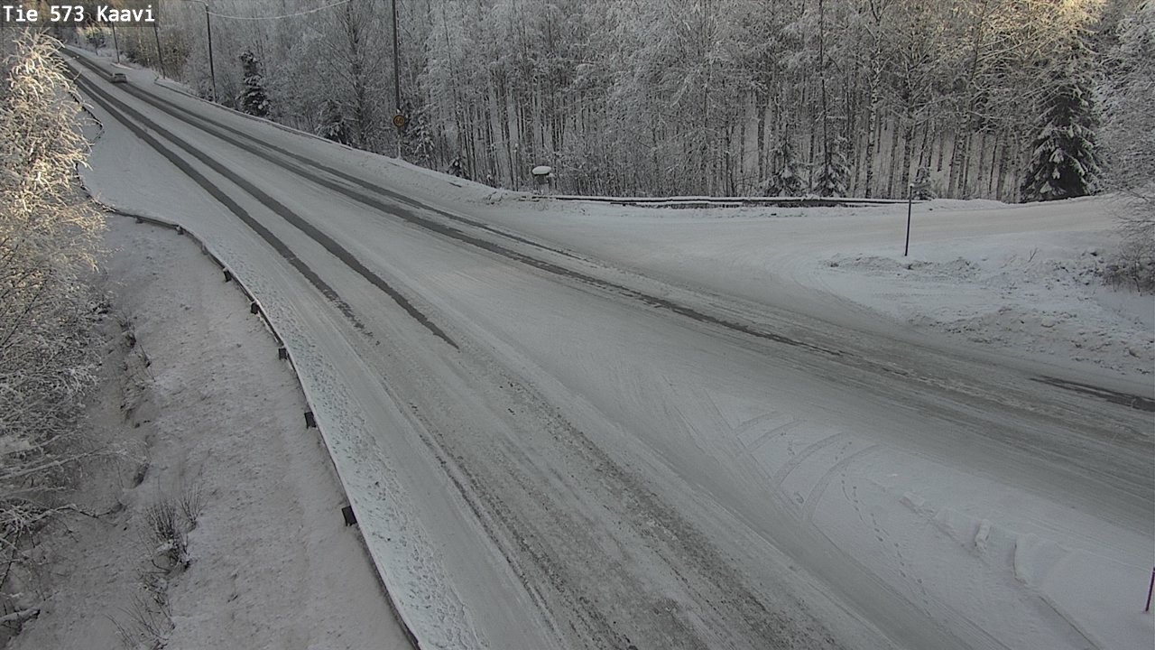 Weather Camera Image Road 573 Kaavi, Kaavi, Pohjois-Savo