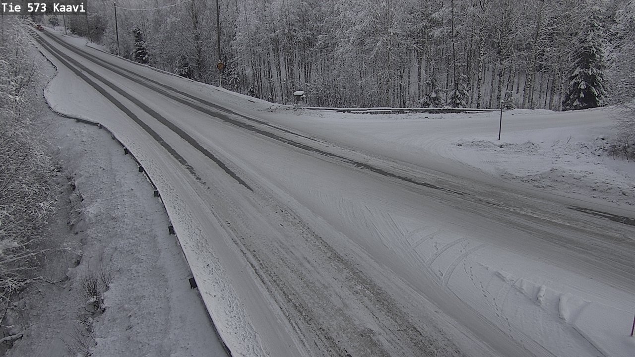 Weather Camera Image Road 573 Kaavi, Kaavi, Pohjois-Savo