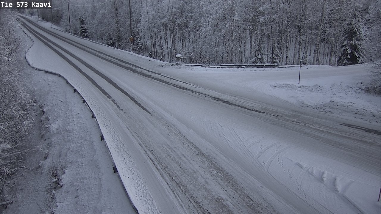 Weather Camera Image Road 573 Kaavi, Kaavi, Pohjois-Savo