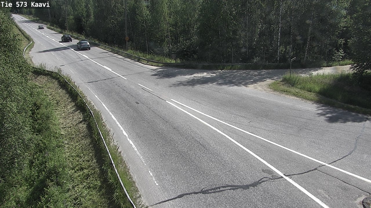 Weather Camera Image Road 573 Kaavi, Kaavi, Pohjois-Savo