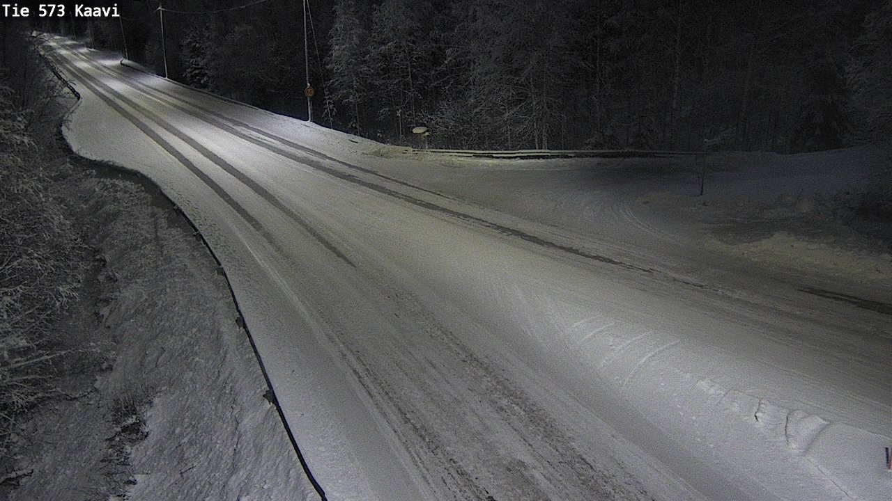 Weather Camera Image Road 573 Kaavi, Kaavi, Pohjois-Savo