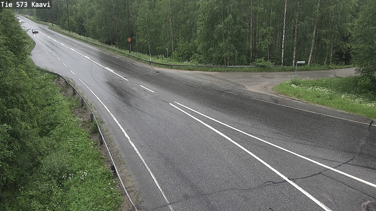 Weather Camera Image Road 573 Kaavi, Kaavi, Pohjois-Savo