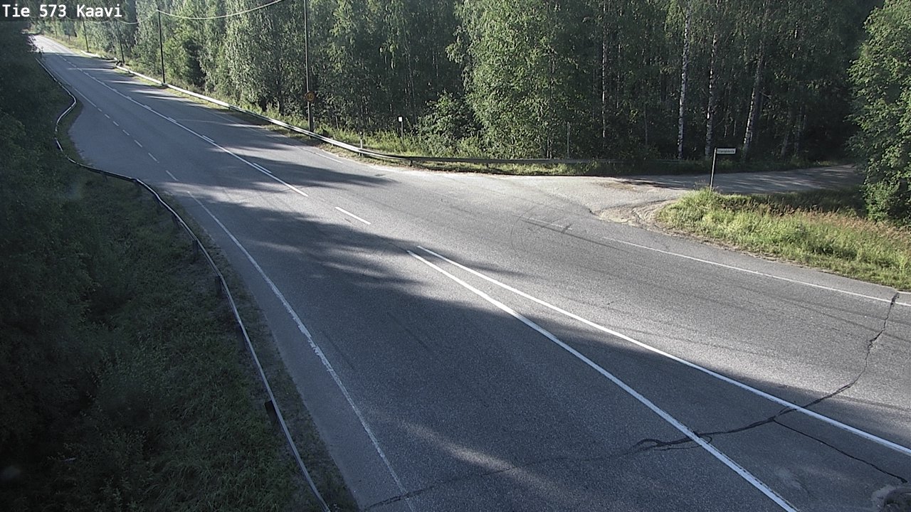 Weather Camera Image Road 573 Kaavi, Kaavi, Pohjois-Savo