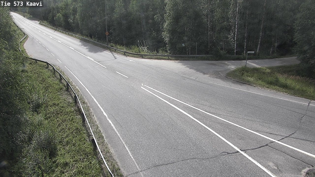 Weather Camera Image Road 573 Kaavi, Kaavi, Pohjois-Savo