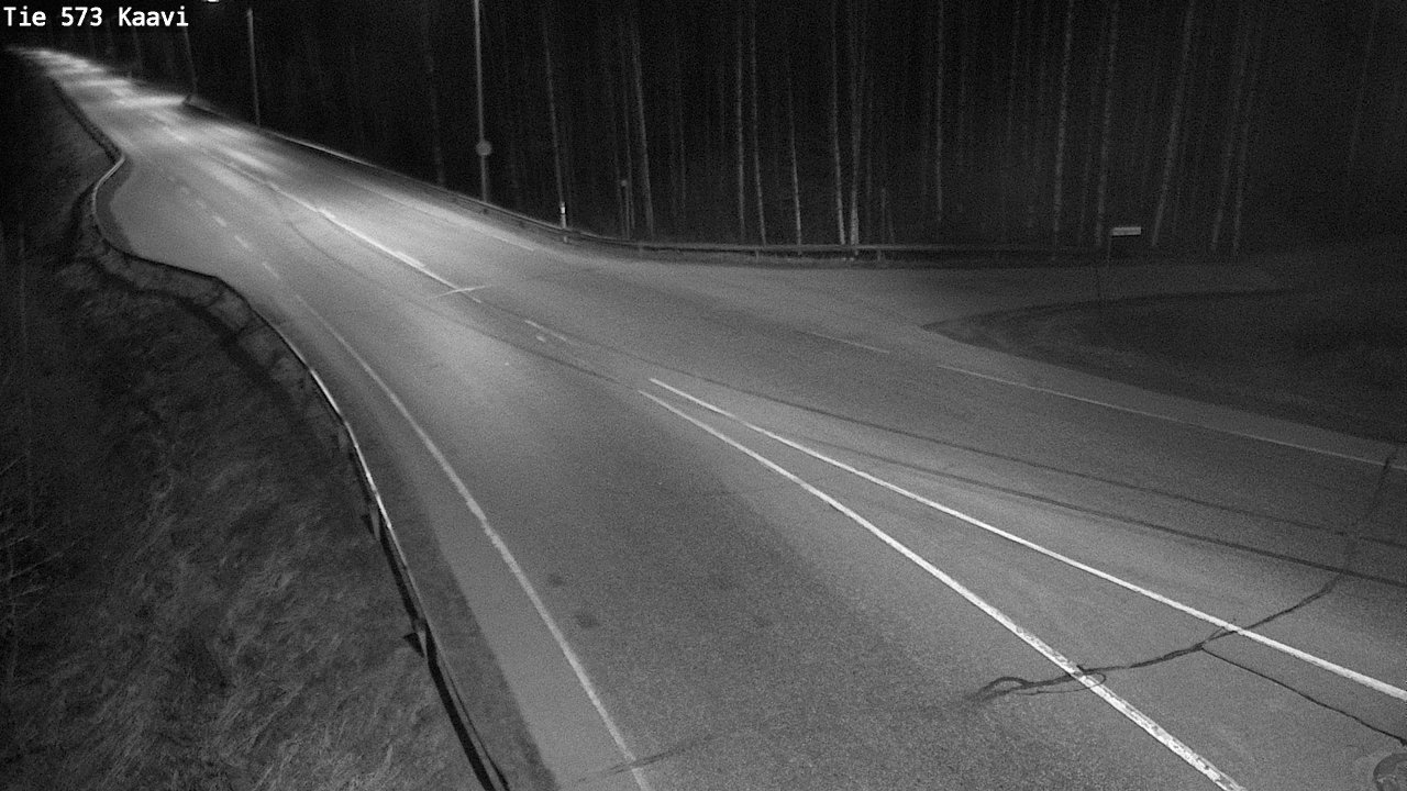 Weather Camera Image Väg 573 Kaavi, Kaavi, Pohjois-Savo