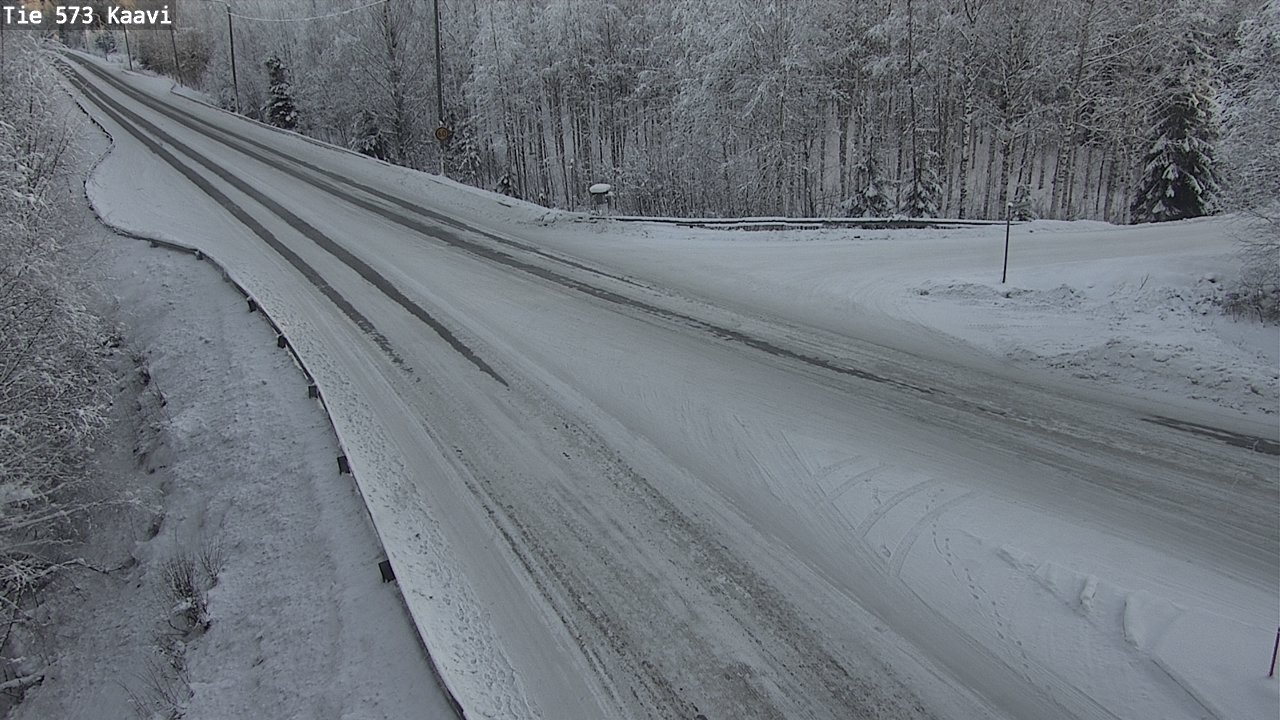 Weather Camera Image Road 573 Kaavi, Kaavi, Pohjois-Savo