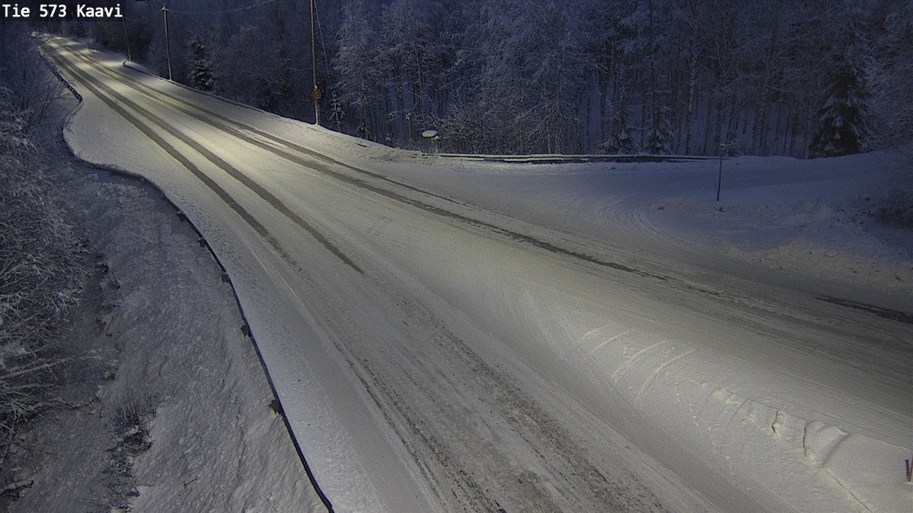 Weather Camera Image Road 573 Kaavi, Kaavi, Pohjois-Savo