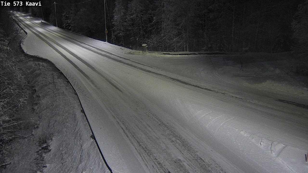 Weather Camera Image Road 573 Kaavi, Kaavi, Pohjois-Savo