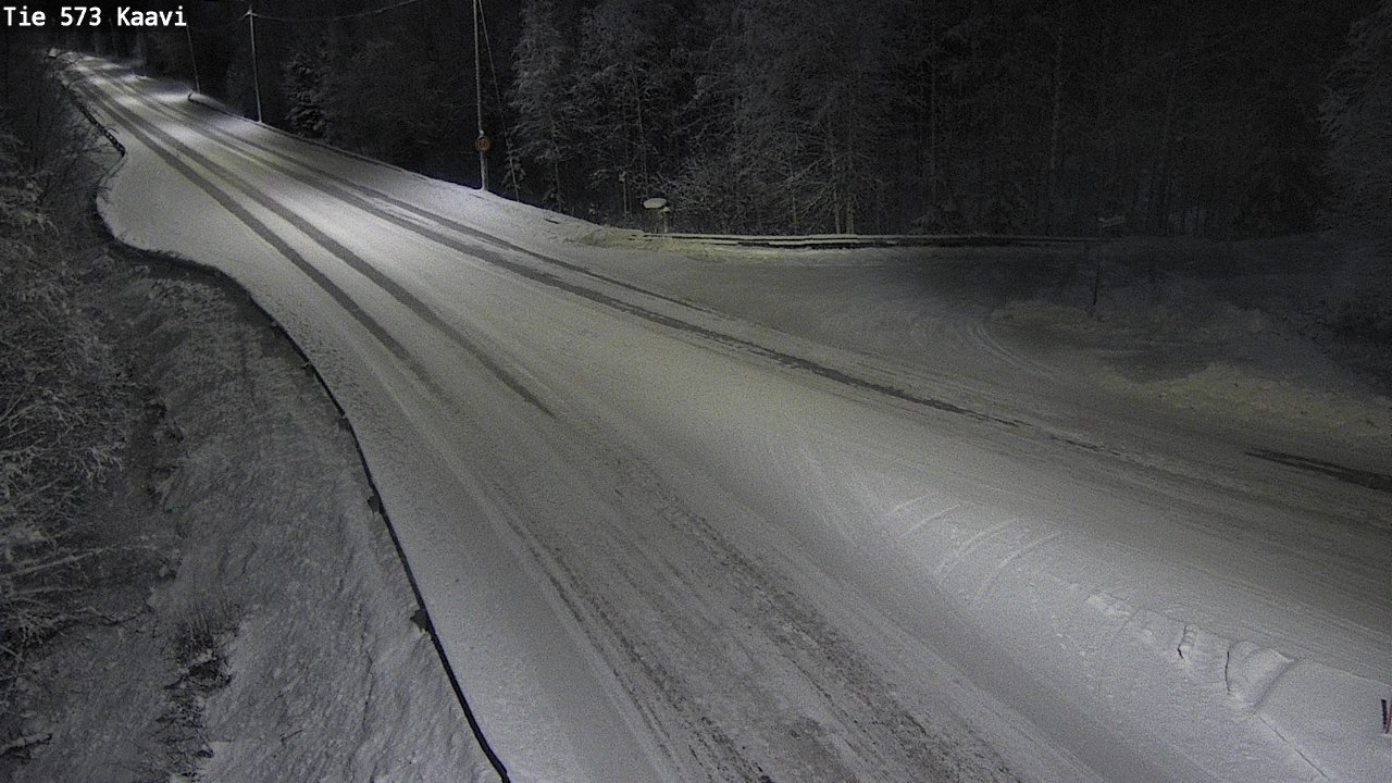 Weather Camera Image Road 573 Kaavi, Kaavi, Pohjois-Savo