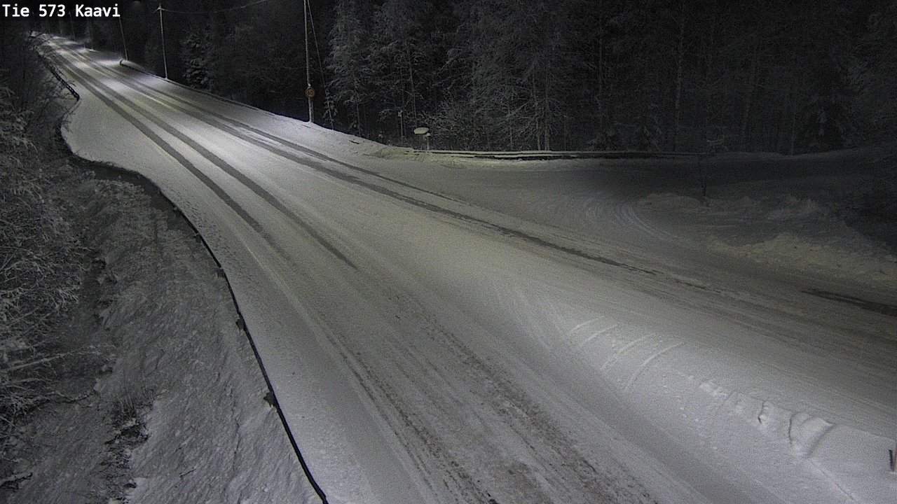 Weather Camera Image Väg 573 Kaavi, Kaavi, Pohjois-Savo