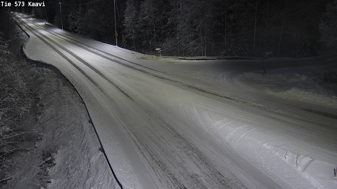 Weather Camera Image Road 573 Kaavi, Kaavi, Pohjois-Savo