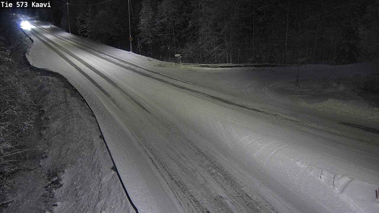Weather Camera Image Road 573 Kaavi, Kaavi, Pohjois-Savo