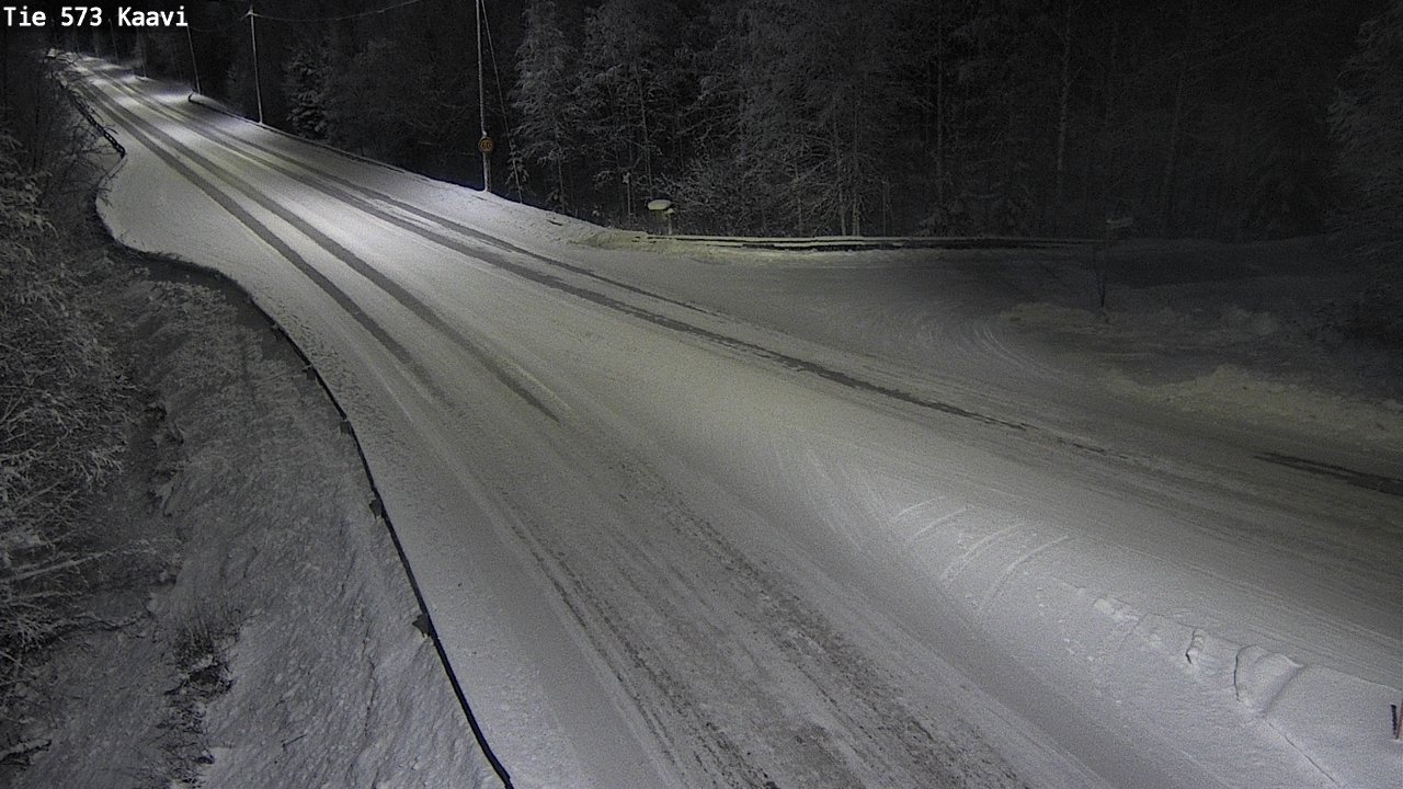 Weather Camera Image Road 573 Kaavi, Kaavi, Pohjois-Savo