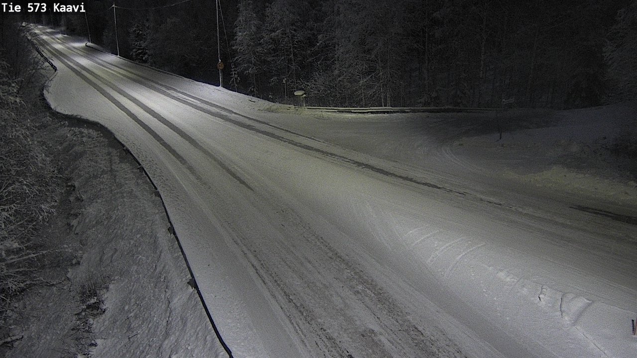 Weather Camera Image Road 573 Kaavi, Kaavi, Pohjois-Savo