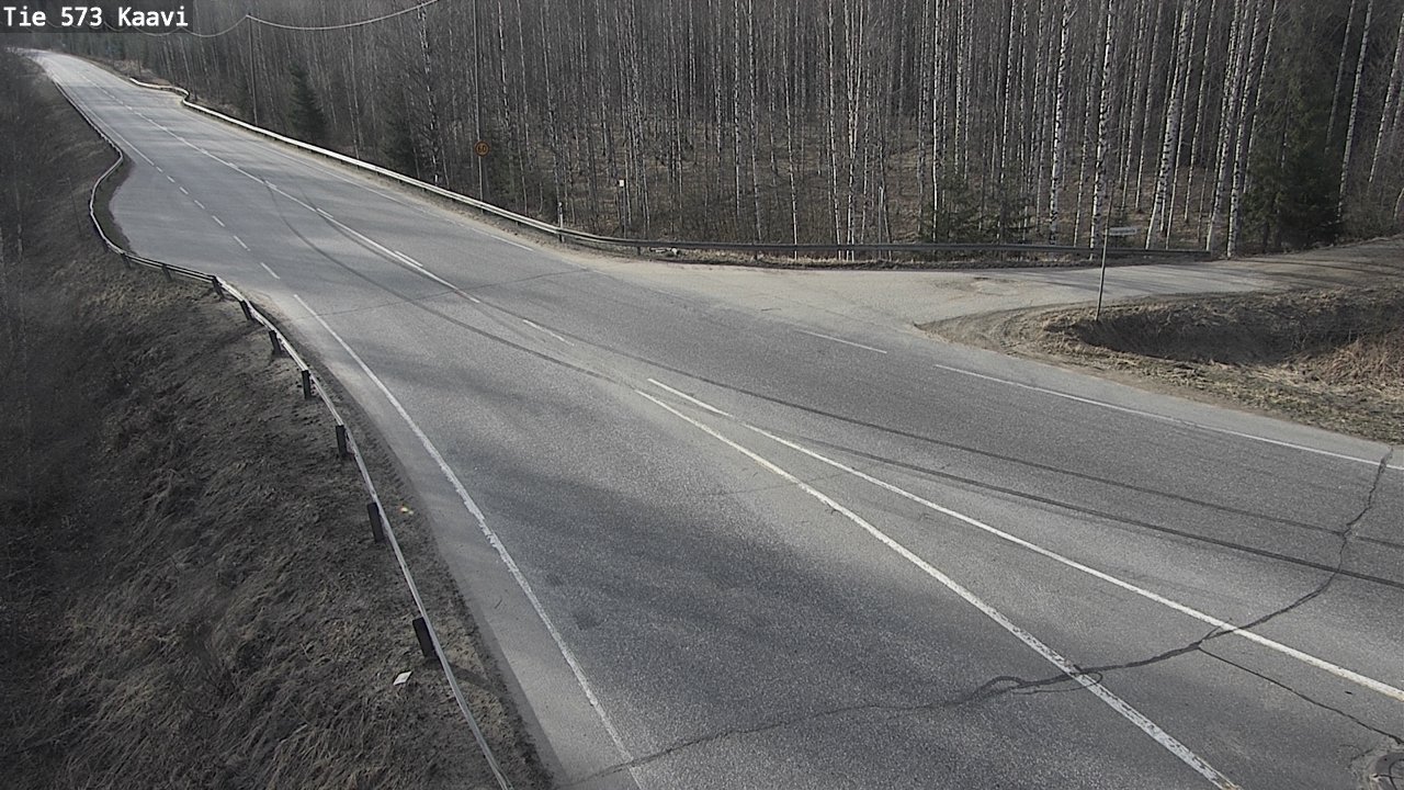 Weather Camera Image Road 573 Kaavi, Kaavi, Pohjois-Savo