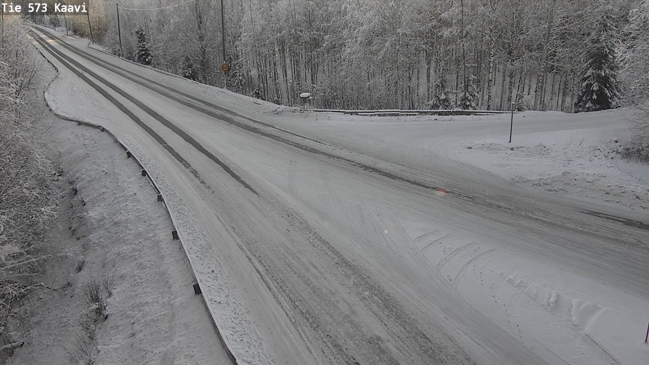 Weather Camera Image Road 573 Kaavi, Kaavi, Pohjois-Savo