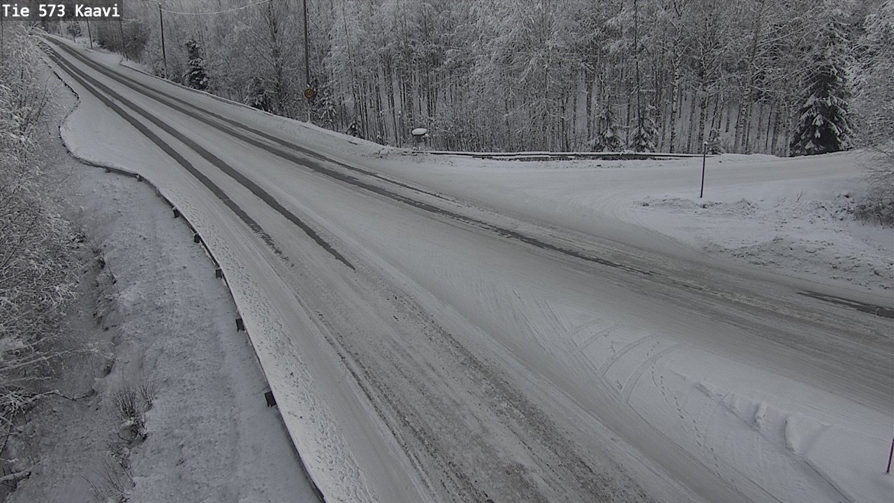 Weather Camera Image Road 573 Kaavi, Kaavi, Pohjois-Savo
