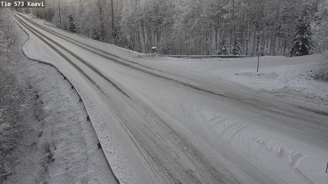 Weather Camera Image Road 573 Kaavi, Kaavi, Pohjois-Savo