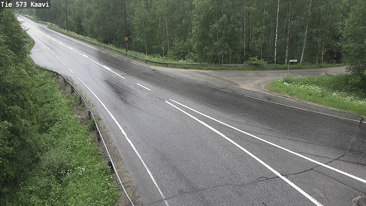 Weather Camera Image Road 573 Kaavi, Kaavi, Pohjois-Savo