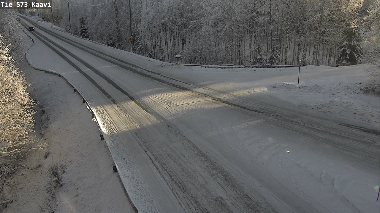 Weather Camera Image Road 573 Kaavi, Kaavi, Pohjois-Savo