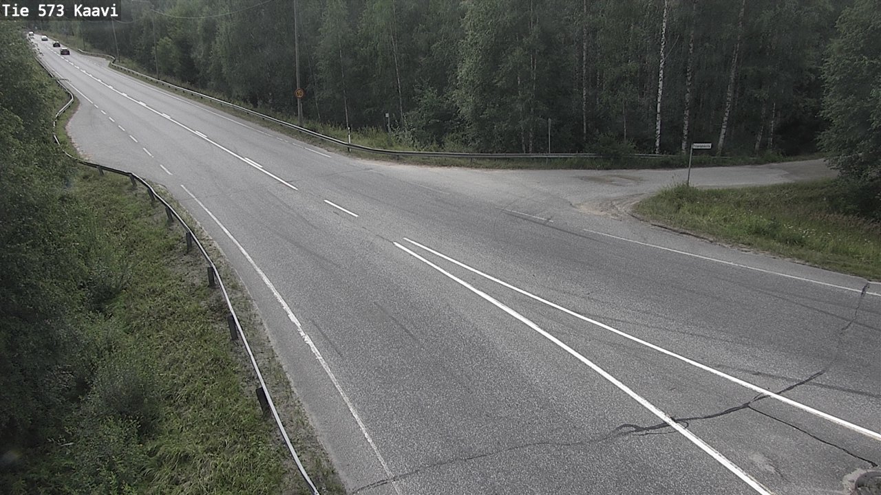 Weather Camera Image Road 573 Kaavi, Kaavi, Pohjois-Savo