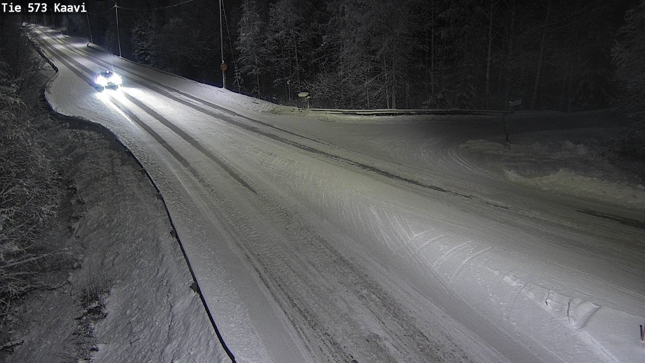 Weather Camera Image Road 573 Kaavi, Kaavi, Pohjois-Savo