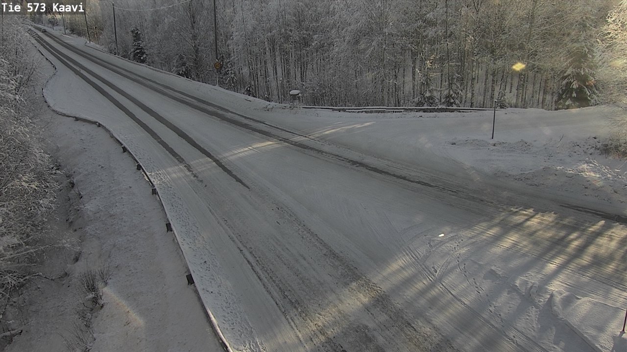 Weather Camera Image Road 573 Kaavi, Kaavi, Pohjois-Savo