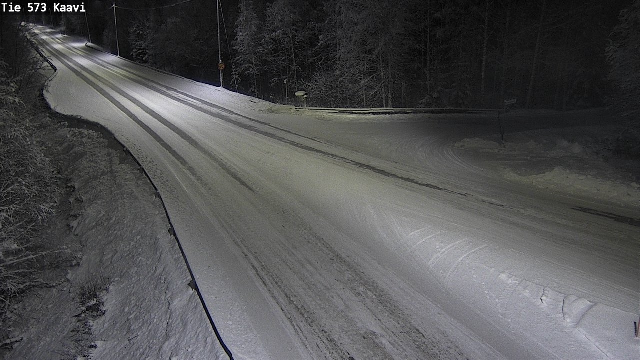 Weather Camera Image Road 573 Kaavi, Kaavi, Pohjois-Savo