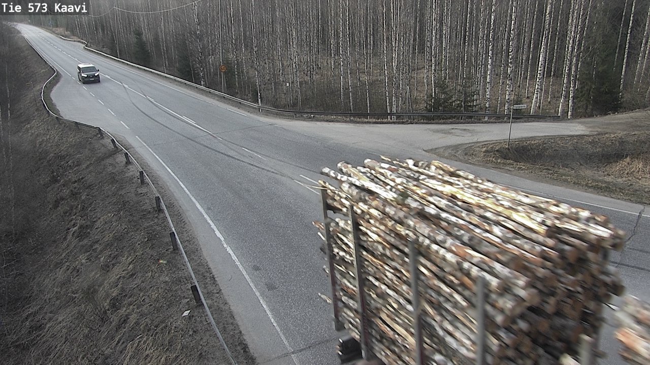 Weather Camera Image Road 573 Kaavi, Kaavi, Pohjois-Savo