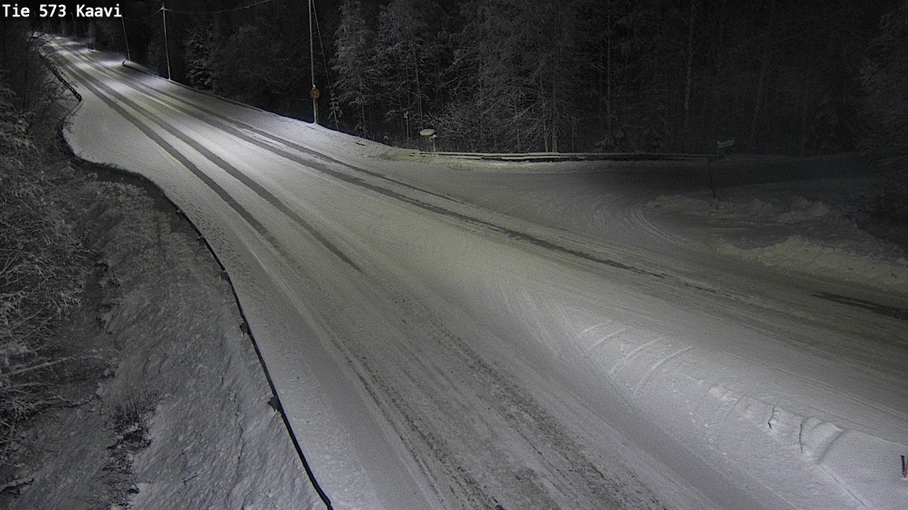 Weather Camera Image Väg 573 Kaavi, Kaavi, Pohjois-Savo
