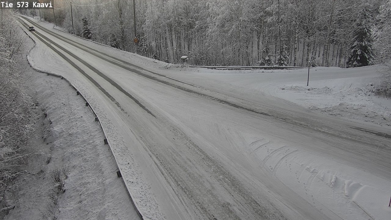 Weather Camera Image Road 573 Kaavi, Kaavi, Pohjois-Savo
