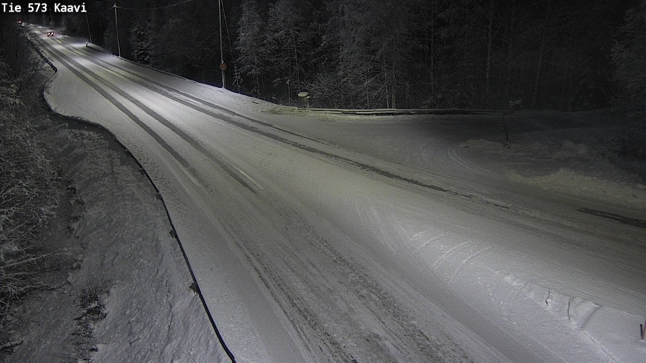 Weather Camera Image Road 573 Kaavi, Kaavi, Pohjois-Savo
