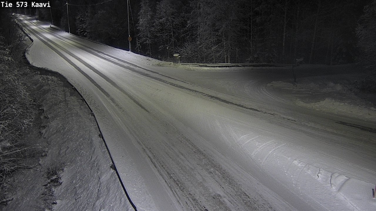 Weather Camera Image Road 573 Kaavi, Kaavi, Pohjois-Savo