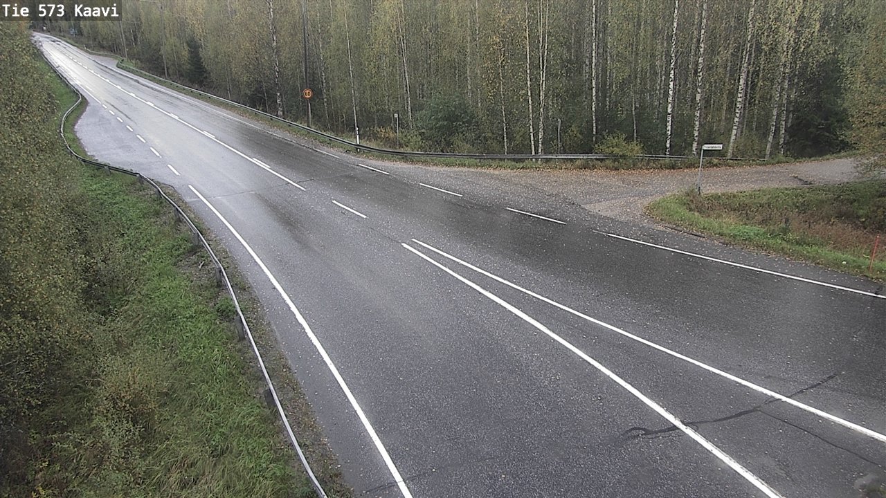 Weather Camera Image Road 573 Kaavi, Kaavi, Pohjois-Savo