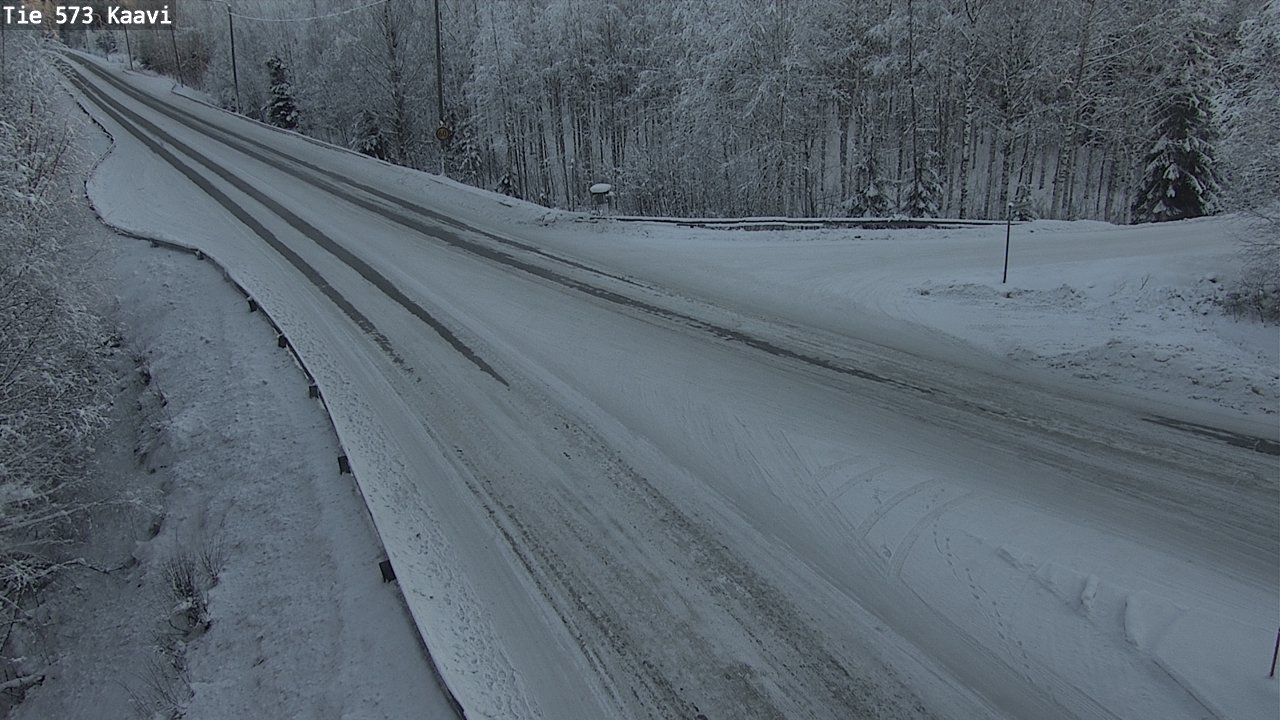 Weather Camera Image Road 573 Kaavi, Kaavi, Pohjois-Savo